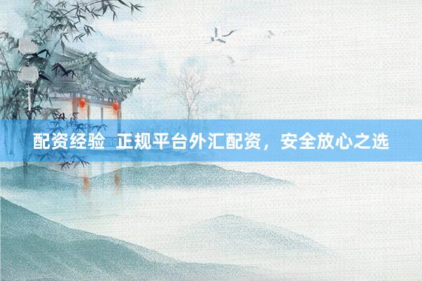 配资经验  正规平台外汇配资，安全放心之选